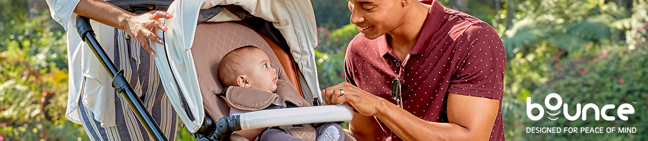 bounce pram and car seat