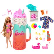 Barbie Pop Reveal Doll & Accessories, Rise & Surprise Fruit Series Gift Set with Scented Doll, Squishy Scented Pet, colour Change