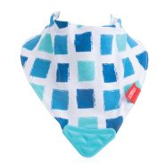 Bandana Teether Bib - Blue