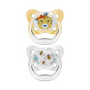 Dr. Brown’s PreVent Butterfly Pacifier Stage 2 - Yellow Leopard/Bee