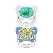 Dr Brown's Prevent Butterfly Stage 2 Soother - 2PK (Blue)