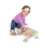 First Play Wooden Safari Chunky Puzzle