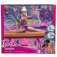 Barbie Gymnastics Doll and Accessory Set
