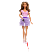 Barbie Fashionistas Blind with cane and sunglasses in collaboration with the American Foundation for the Blind
