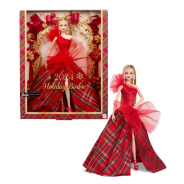 Barbie Signature Doll 2024 Holiday Barbie Blonde Fashion 