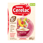 Nestle Cerelac Mixed Fruit Baby Cereal with Milk (8M+) - 200g