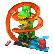 Hot Wheels T Rex Blaze Battle Playset 