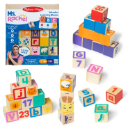 Melissa & Doug Ms. Rachel™ Blocks and Activity Cards 