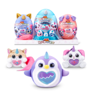 Rainbocorns 3Pk with Eggzania Frozen Mania, Kittycorn Surprise Series 3, and Puppycorn Scent Surprise