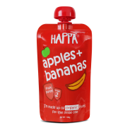 Happa Apple and Banana Puree - 100g