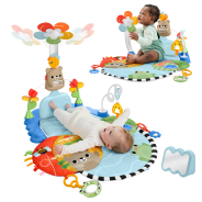 ​Fisher-Price Baby Play Mat 3-in-1 Kick & Sway Gym Sensory Activity Toy for Newborn Developmental Play Infants Ages 0+ Months