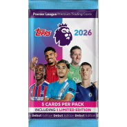 Topps 2026 Premier League Trading Cards 5 Pack 
