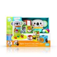 Bkids Stack Nest Ball Drop Happy Hoops Set