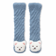 Extra Length Towelling Socks Blue
