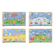 Peppa Pig Pin Puzzle Assorted
