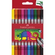 Faber-Castell 10 Double Ended Felt Tip Pens