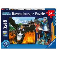 Ravensburger Dragons: The Nine Realms 3X49Pc Puzzle