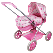 Reggies Baby Bella Heart Print Pram 