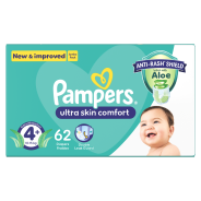 Pampers Active Baby Maxi Plus S4+ JP 62
