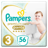 Premium Care Pants Size 3 Value Pack 56 