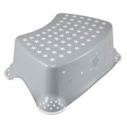 Stars Step Stool With Anti Slip Function - Cosmic Grey