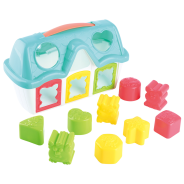 Playgo Shape-A-Barn - 10 Pcs