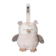 Tommee Tippee Ollie the Owl Mini Travel Sleep Aid with CrySensor, 6 Soothing Sounds, USB-Rechargeable and Machine Washable