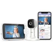 Nursery Pal Cloud - 5” Smart Baby Monitor with night light