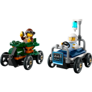 LEGO City Airplane vs. Hospital Bed Race Car Pack (60459)