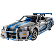 LEGO Technic 2 Fast 2 Furious Nissan Skyline GT-R (R34) Car (42210)