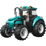 City Tractor Farm Toy Building Set and Minifigure 60498