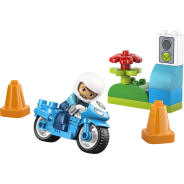 LEGO® DUPLO® Town Blue Police Motorcycle Playset 10471