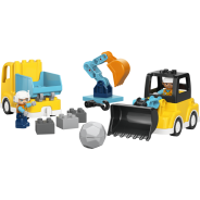 DUPLO® Town 3 in 1 Construction Vehicles Toys 10475