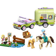 Friends Horse & Baby Foal Trailer Toy Set 42695