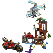 NINJAGO® Ninja Vehicle Tree House Battle Toy Set 71857