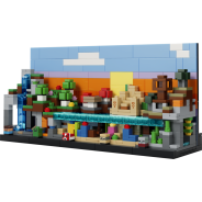 Minecraft® Mini Biomes Gaming Art Building Set 21589
