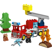 DUPLO® Town Fire Truck with Hose and Firefighter 10473