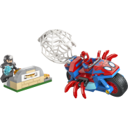 Spidey on his Motorcycle vs. Rhino