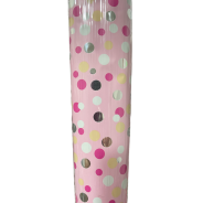 Pastel Pink & Confetti Gift Wrap (2m)