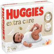 Huggies Extra Care Value Pack - Size 2 (66s)