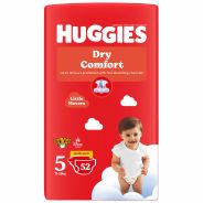 Huggies Dry Comfort Nappies Jumbo Pack (Size 5) - 52 EA