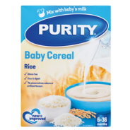 PURITY CEREAL 6M 1FDS RICE