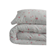 Babies R Us 2 Piece Duvet Cover Set - Hearts and Flowers