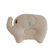 Snuggletime Newborn Flat Head Baby Pillow - Elephant - 23 x 32 x 3cm