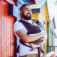 SnuggleRoo Baby Carrier – Charcoal