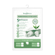 Snuggletime Bamboopaedic Healthtex Fitted Sheet – Lrg Cot - 66 x 130cm 