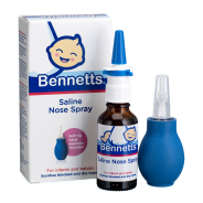 Saline Nose Spray with Aspirator