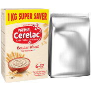 Nestle Cerelac Regular Wheat Stage 1 Baby Cereal - 1kg