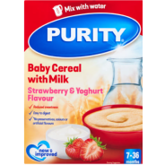 PURITY 7M BABY CEREAL WITH MILK STRAWBERRY & YOGHURT