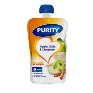 PURITY 8M POUCH - APPLE AND OATS WITH CINNAMON - 110ML